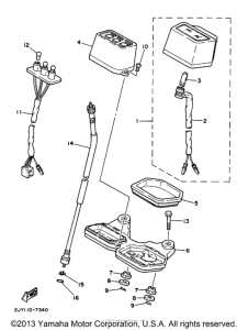 TW200J Приборы