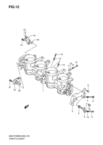 GSX-R1000 Дроссель
