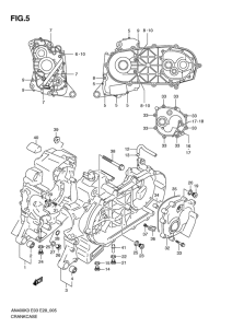 AN400 Картер двигателя