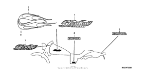 VT750DCA A Stripes + marks