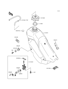  Топливный бак
