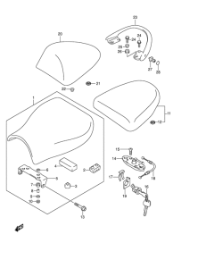 GSX1300R Пружина