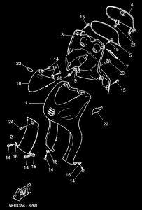 YH50 Ветровое стекло