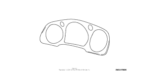 GL1800 Instrument accent (aluminum type)