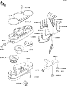 ZX900 Приборы