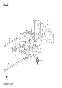 UX150 Головка цилиндров