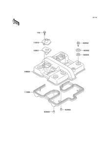 EN500 Крышка головки цилиндров