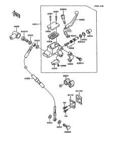 KMX200 Главный тормозной цилиндр