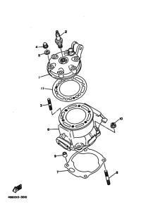 TY250Z Цилиндры