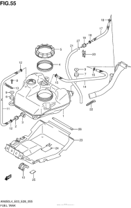 AN650Z Топливный бак