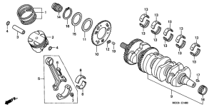  Crankshaft / piston