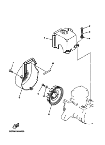 SH50 SH50N Воздухоотвод и вентилятор