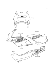 EX500 Наклейки