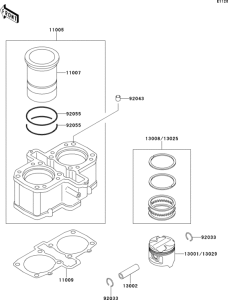  Cylinder / pistons