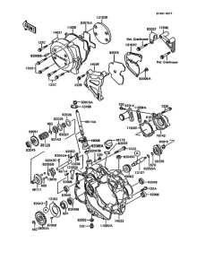 KMX200 Engine cover(1 / 2)