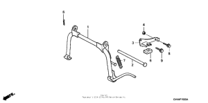 CH80 Подножка