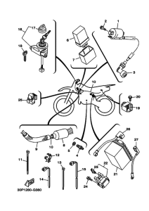 TT-R125LWE Электрика 1