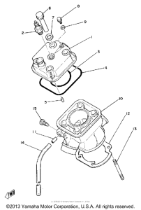 TZ125G Цилиндры