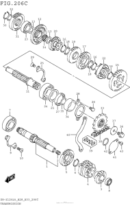  Transmission (Dr-Z125Ll5 E28)