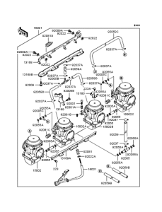 ZL400 キャブレター
