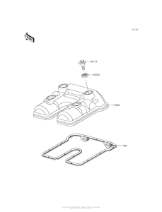 BR250 Крышка головки цилиндров