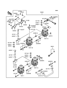 ZX900 Карбюратор