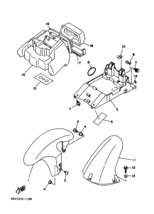 TZR250RSP ﾌｴﾝﾀﾞ