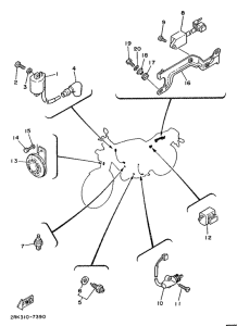 TZR125 Электрика 2