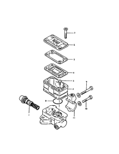 GS1000 Передний тормозной цилиндр