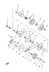 CW50RS Сцепление