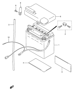 VS600 Аккумулятор
