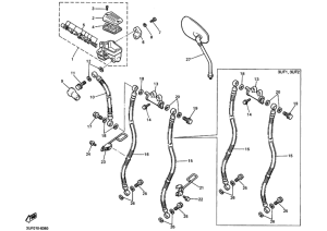 VMAX12 Передний тормозной цилиндр