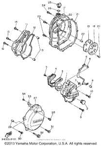 FZR600RAC Боковые крышки