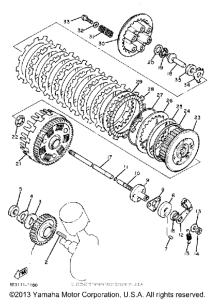 XV920RH Сцепление
