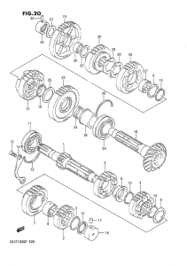 GSX1100 Трансмиссия