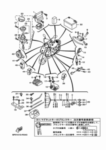 XC125SR エレクトリカル 1