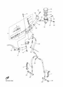 YZF-R1 Передний тормозной цилиндр