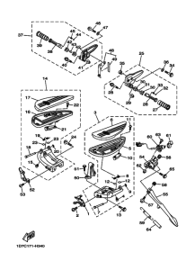 XV1900AS Support & repose pied