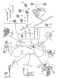YZF600R Электрика 2