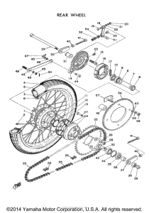 MJ2T Переднее колесо