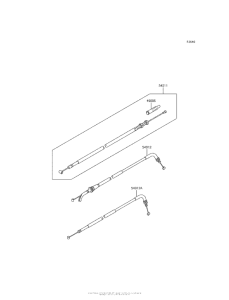 EX300 Тросы управления