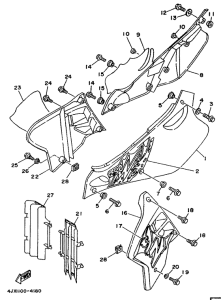  Side cover  /  oil tank