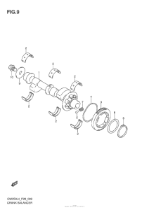 GW250 Балансир кривошипа