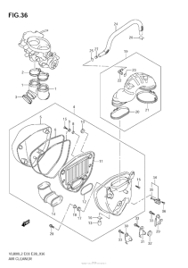 VZ800 Воздушный фильтр