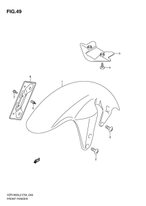 VZR1800 Переднее крыло