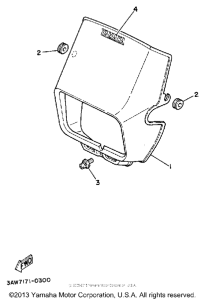 TW200D Обтекатели