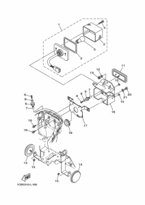 ED06 Taillight unit ass`y