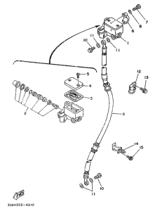 DT50LC Главный тормозной цилиндр