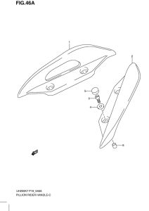 UH200 Ручка пассажира