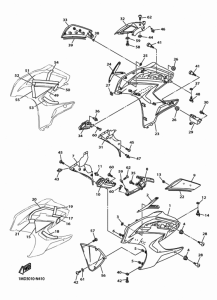 FJR1300AS カウリング 2